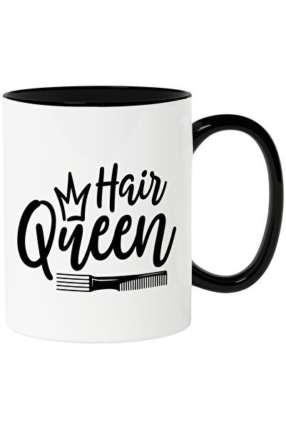 StoryGift Romania Cana Cu O Coroana Si Textul In Engleza "hair Queen" - Regin...