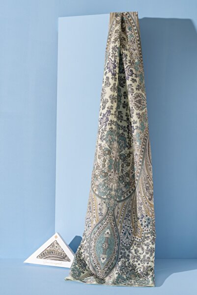 JAWEL Kadın Etnik Desen Soft Alinda Şal