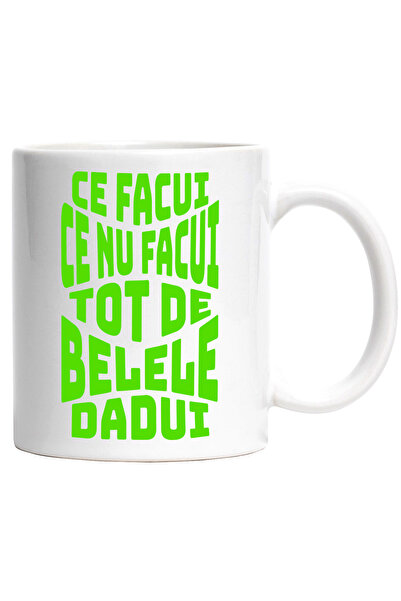 StoryGift Romania Cana cu Mesaj In Limba Romana Oltean Iluzie Optica Ce Facui...