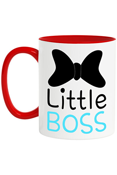 StoryGift Romania Cana Cu Textul In Engleza "little Boss" - Micul Sef Conduce...
