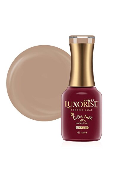 LUXORISE Ημιμόνιμο βερνίκι νυχιών Color Fall Collection Chocolate Milk, 15ml