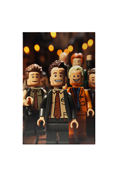 StoryGift Romania Tablou Canvas: Grup De Personaje Lego Imbracati Elegant In ...