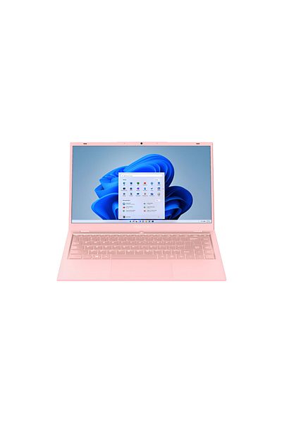 MAXCOM Laptop Office Mbook14 Lite cu procesor Intel® Celeron® N4020 cu cache de 4 MB, până la 2,80 GHz, roz