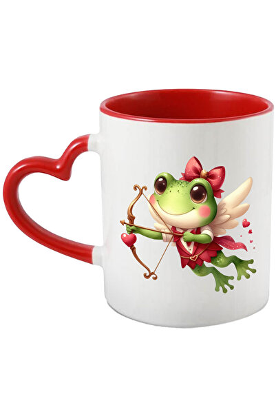 StoryGift Romania Cana Cu O Broasca Cupidon | Ilustratie | Trage Cu Arcul | I...