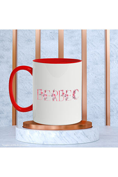 StoryGift Romania Mug With Name Aries, Floral, Colorful, Creative, Beautiful, Unique, 330ml, Ceramic, With,STG