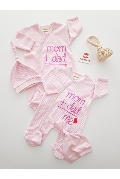 ib ilkimbebe Mom Dad Me 2li Bebek Tulumu