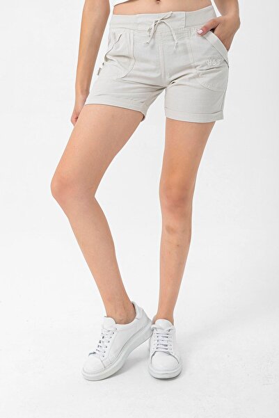 Heaven Ephesus Kadın Keten Şort (ht Mini )- 2060