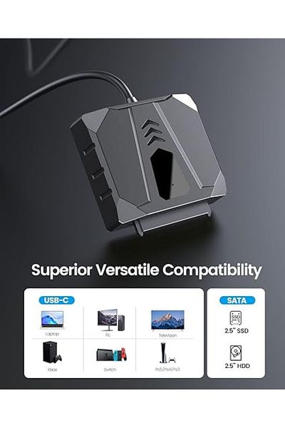 Orico Sata Cable Adapter Usb 3.0 To Sata Iii Cable For 2.5 Inch Hdd/ssd Hard Drives, 30 Cm