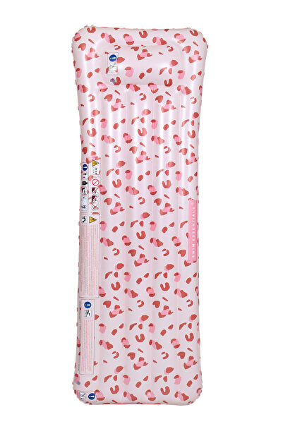 Swim Essentials Old Pink Leopard Şişme Deniz ve Havuz Yatağı 177cm