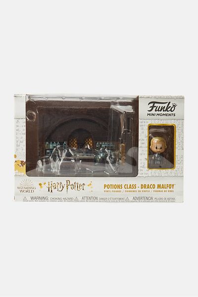 Funko Mini Moments Harry Potter Anniversary- Potions Class- Draco Malfoy Collectable Vinyl Figures