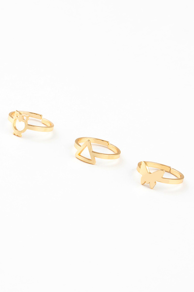 Sortie Aksesuar Baykuş Kelebek ve Üçgen Figürlü Boyu Ayarlanabilir Paslanmaz ...