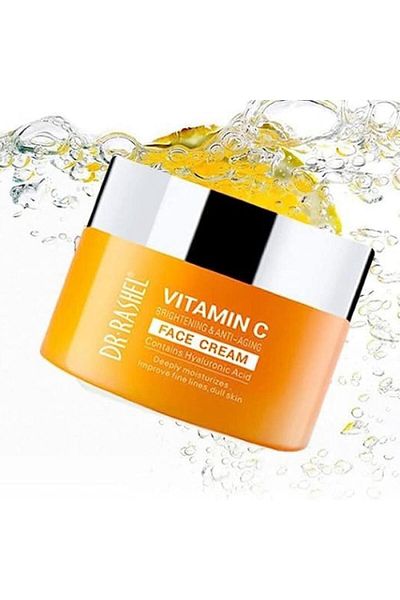 RASHEL Vitamin C Day Cream Skin Lightening - Daily Moisturizing - Anti-Aging