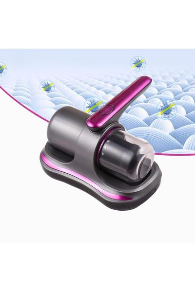 e-Wantay Aspirator e-Wantay® 2in1, 8000Pa, Elimina acarienii-UV, HEPA, Portab...