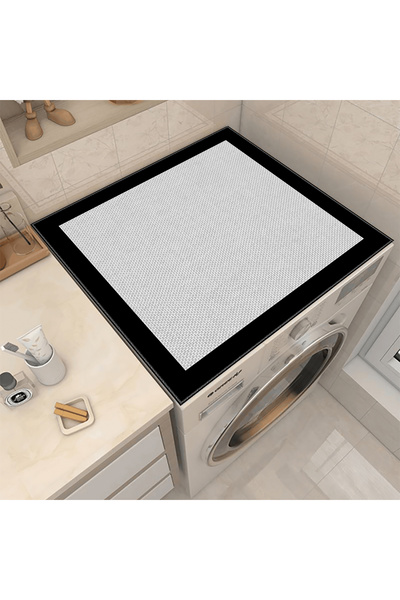 The Rug Collective Washing Machine Mat Dryer Cover Waterproof Non Slip Washable