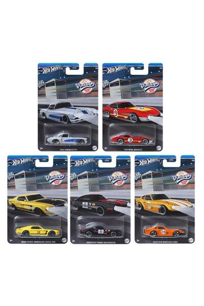 HOT WHEELS Vintage Racing Club 5'li Araba Seti HRT81