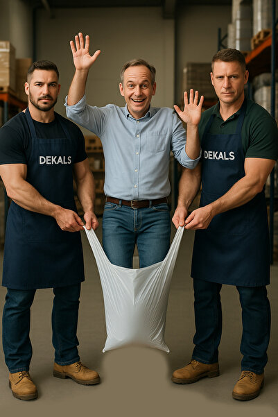 Dekals 10 Adet 35x60 Ultra Kalın Kokusuz Et Taşıma Poşeti Poşeti (70 KG TAŞIR)