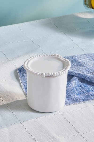 Karaca Perla Melamine Storage Container 490 ml White