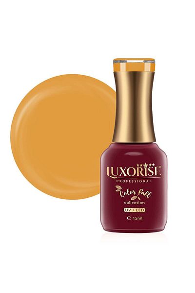 LUXORISE Oja semipermanentă Color Fall Collection Burnt Orange, LUXORISE, 15ml