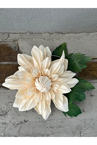 Zafine Lateks Eva Çiçek Duvar ve Sehpa Süsü Yıldız Çiçeği - El Yapımı
