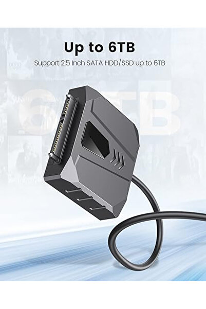 Orico Sata Cable Adapter Usb 3.0 To Sata Iii Cable For 2.5 Inch Hdd/ssd Hard Drives, 30 Cm