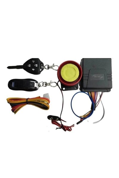 Hubstein Motosiklet Alarm Ve Çalıştırma Seti Motosiklet Uzaktan Kumanda Alarm...