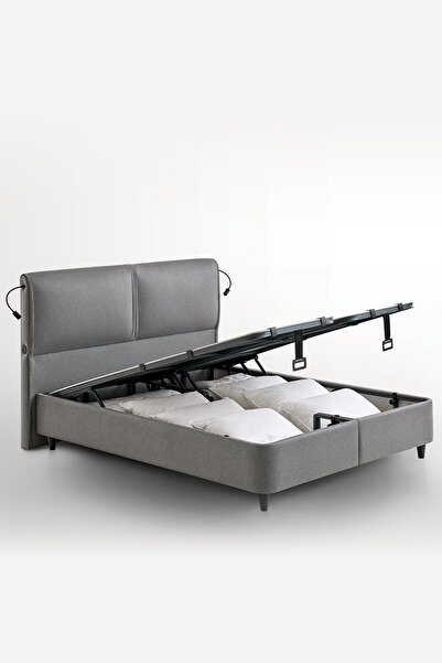 Yataş Adapt Rest 2'li Baza, Başlık Set - Gri