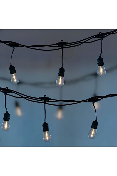 Naimeed Company Ghirlandă luminoasă decorativă, interconectabilă, Naimeed D6121, 10m, 10 becuri LED, lumină albă rece