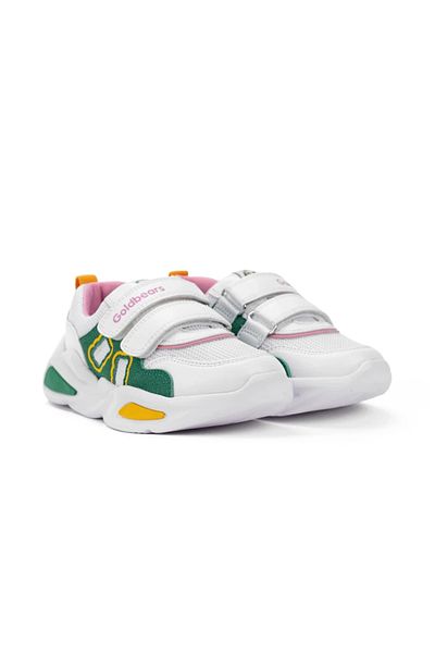 Haribo Children's White/Green Sports Shoes