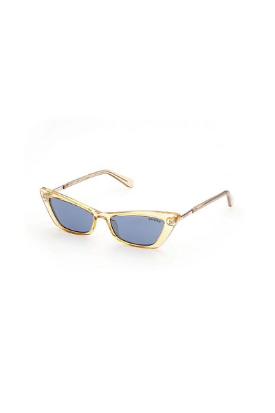 Guess Women's Sunglasses GU8229 41V, Plastic, Yellow, 53 mm