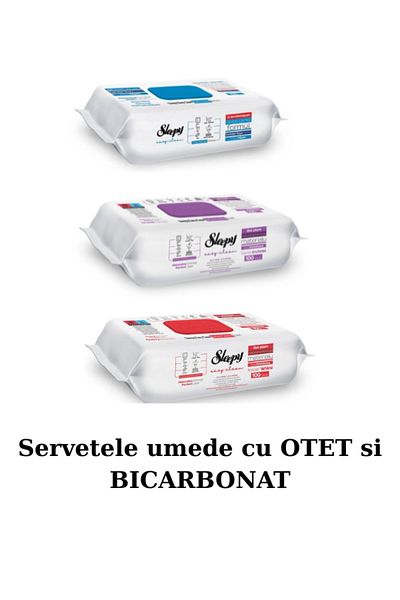 Sleepy PACHET - 3 X Servetele Umede Multisuprafete Sleepy Easy Clean 100 buc,300buc