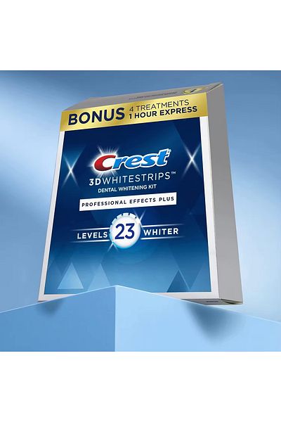 CREST 3D Whitestrips Teeth Whitener Strips