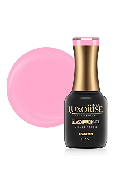 LUXORISE Revolux Semi-Permanent Nail Polish, Candy Castle 15ml