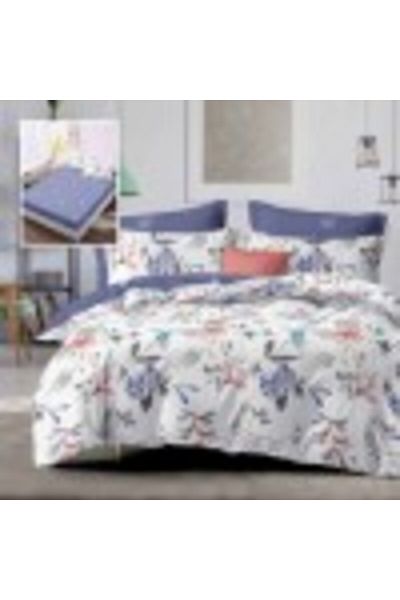 Pucioasa Double Bedding Set - Multicolor - Cotton–Polyester