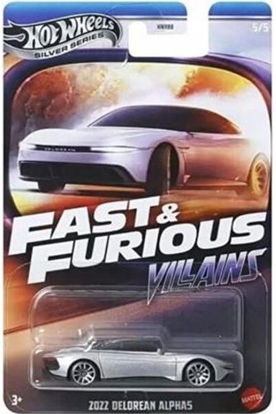 HOT WHEELS Fast & furious Villains 2022 Delorean Alpha5 JBY38