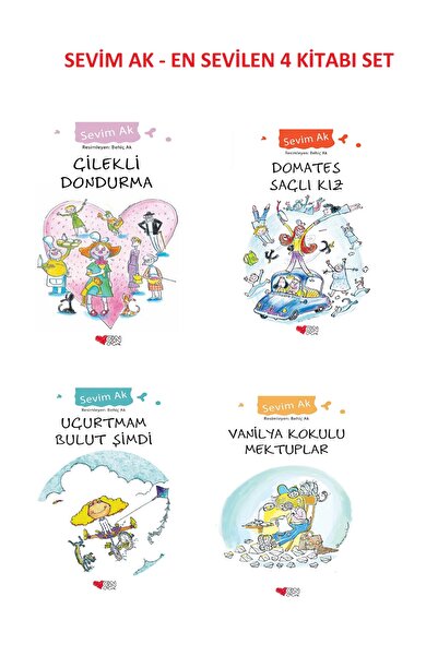 Can Yayınları Çilekli Dondurma, Domates Saçlı Kız, Uçurtmam Bulut Şimdi, Vani...