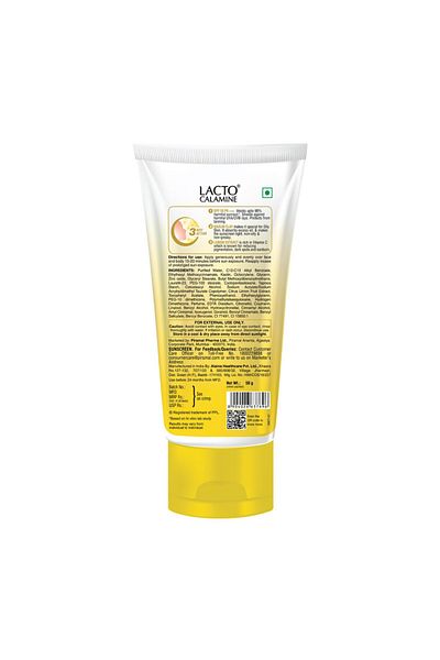 Lacto Calamine Sunscreen Kaolin Clay with Lemon Extracts 50 g