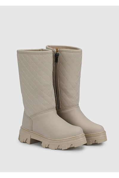 Kiddo Beige Girl's Boots