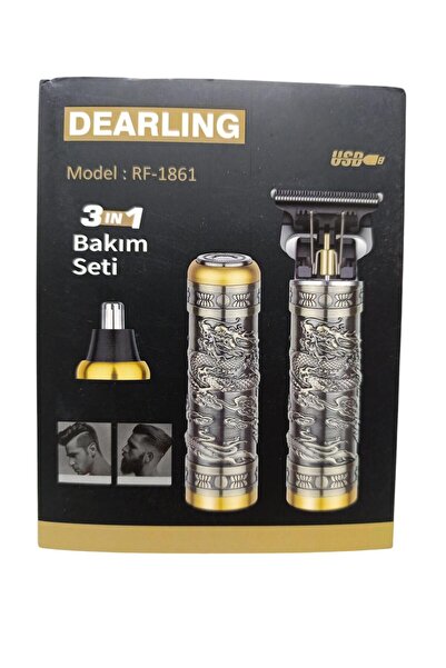 Dearling Rf-1861 Dearling 3in1 Sakal Makinası Saç Sakal Kesme Traş Makinesi