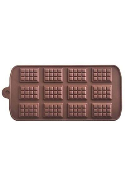 Ege Pastacılık Silicone Mini Tablet Ice Tray and Chocolate Mold (Mnt-12)