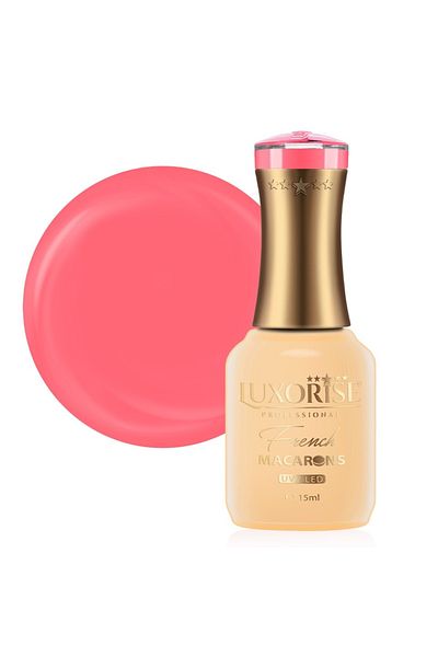 LUXORISE Oja semipermanentă French Macarons Collection - Cherry Macarons 15ml