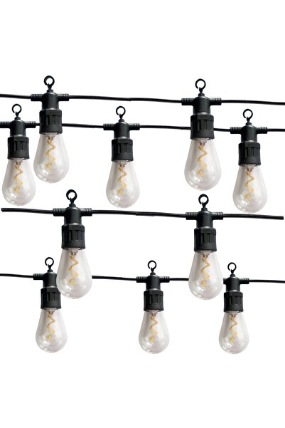 Naimeed Company Ghirlandă luminoasă decorativă, interconectabilă, Naimeed D6118, 5m, 10 becuri LED, lumină albă rece