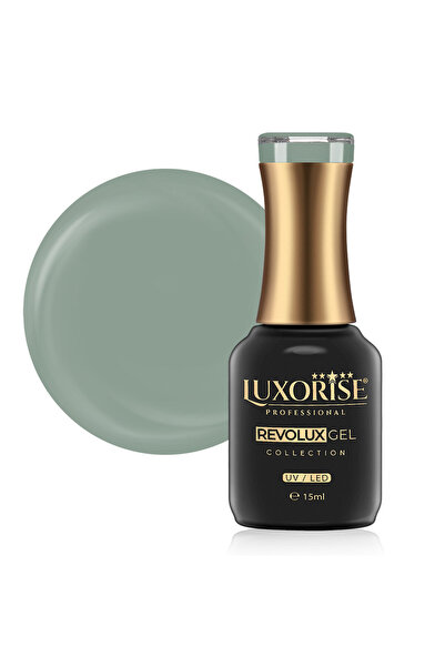 LUXORISE Revolux Semi-Permanent Nail Polish, Savage Olive 15ml