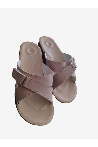 Moda Felix Γυναικείες παντόφλες με μαλακή σόλα άνετες καθημερινές αγκράφες