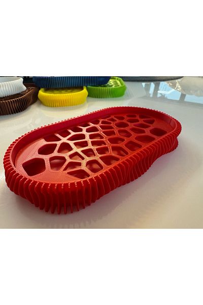 OEM 3D soap dish, Wave model