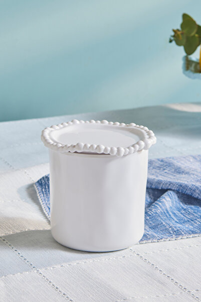 Karaca Perla Melamine Storage Container 490 ml White