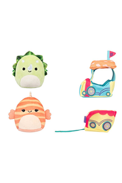 Squishmallows Set of 2 squishy Micromallows, Squishmallows, 6cm, Multicolor