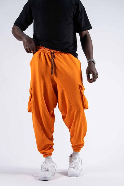 SUPERBLUE Unisex Cargo Pocket Shalwar Sweatpants