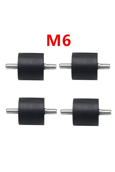Choice 4 قطع M6 و 4 قطع M6/M8 وسادات قدم مضادة للاهتزاز من نوع البرغي لتركيب ...
