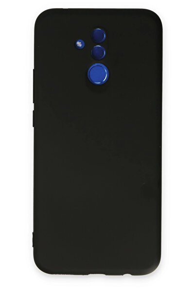 NewFace حافظة هواوي ميت 20 لايت نانو من الداخل سيليكون مخملي - أسود 1491119709