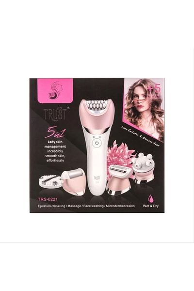 Trust 5 in 1 wet and dry grooming kit
